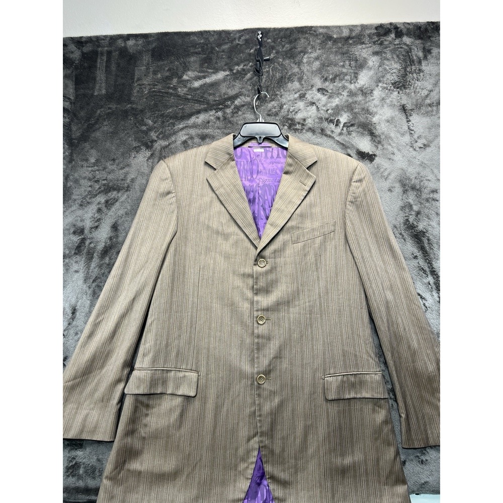 Magic Johnson Signature Blazer Men's 44L Super 120's Wool‎ Italy
